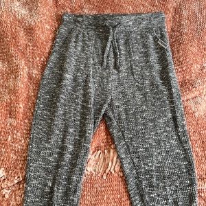 Gymshark slounge leggings- black marl